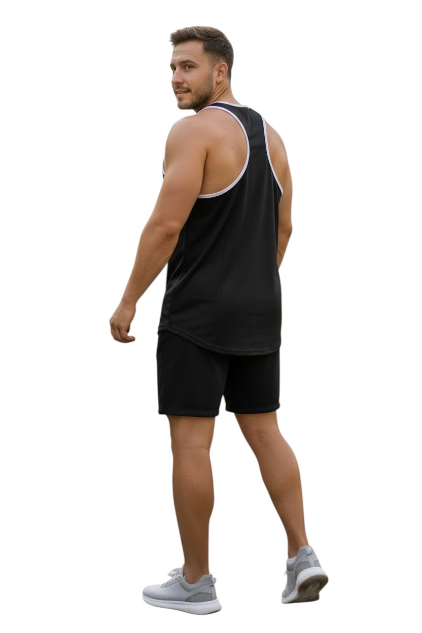 Black Edged Tank