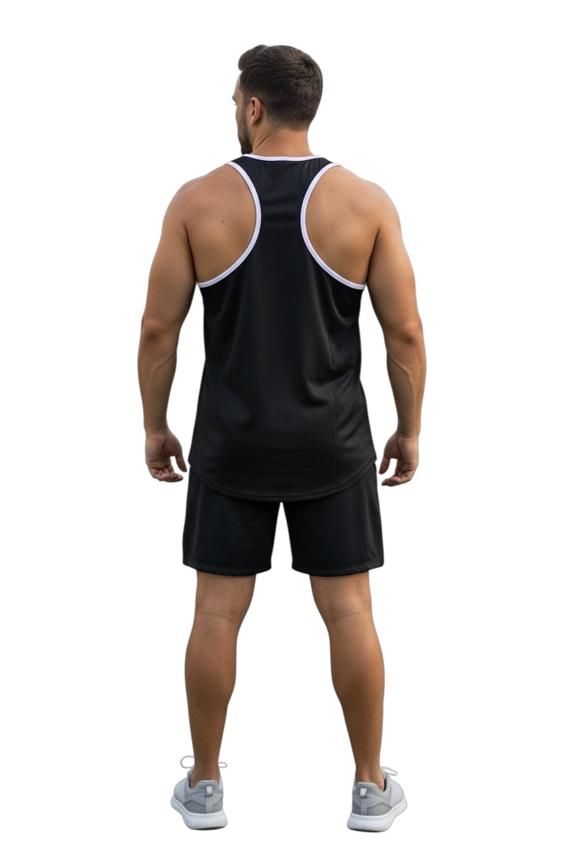 Black Edged Tank