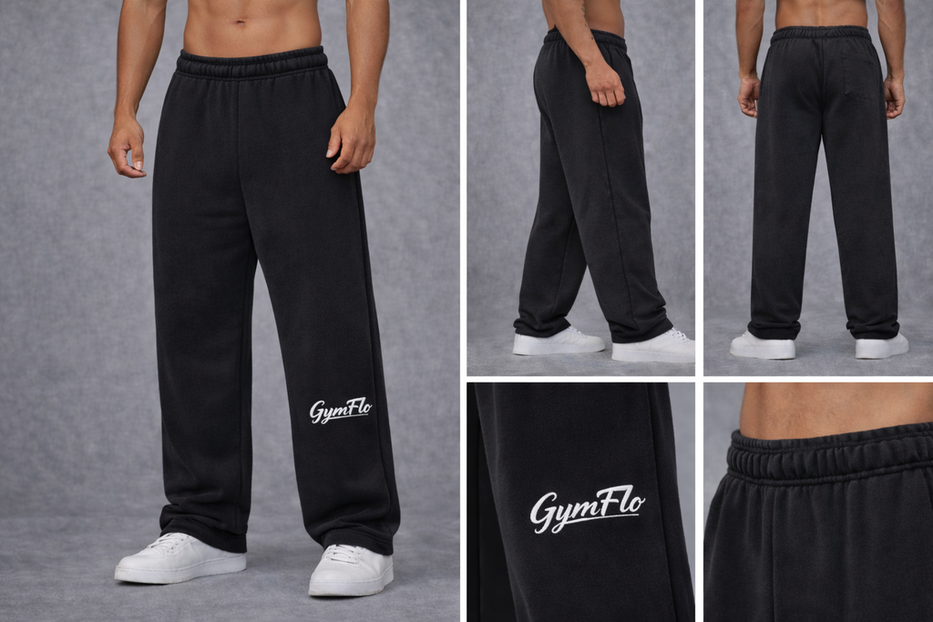 OG Baggy Sweatpants Drop 001 - Core Black